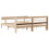 VidaXL vidaXL Bed Frame with Headboard Bed 180x200 cm Super King Solid Wood Pine 6