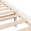 VidaXL vidaXL Bed Frame with Headboard Bed White 90x190 cm Single Solid Wood Pine 9