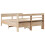 VidaXL vidaXL Bed Frame with Headboard Bed Base 150x200 cm King Size Solid Wood Pine 6