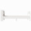 VidaXL vidaXL Bed Frame with Headboard Bed White 90x190 cm Single Solid Wood Pine 5