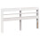 VidaXL vidaXL Bed Frame with Headboard White 150x200 cm King Size Solid Wood Pine 8