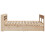 VidaXL vidaXL Bed Frame without Mattress Bed 150x200 cm King Size Solid Wood Pine 7