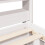 VidaXL vidaXL Bed Frame without Mattress White 135x190 cm Double Solid Wood Pine 9