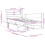 VidaXL vidaXL Bed Frame without Mattress Bed 75x190 cm Small Single Solid Wood Pine 4