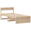 VidaXL vidaXL Bed Frame without Mattress Bed 75x190 cm Small Single Solid Wood Pine 5