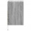 VidaXL vidaXL Wall-mounted Bedside Cabinets&LED Lights Bed Table 2 pcs Grey Sonoma 7
