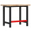 VidaXL vidaXL Workbench Wooden Work Table Work Bench Solid Wood Acacia Rectangular 7