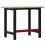 VidaXL vidaXL Workbench Work Table Work Bench Light Brown Solid Wood Oak Rectangular 7