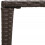 VidaXL vidaXL Garden Nesting Tables Side Table Coffee Table 3 pcs Brown Poly Rattan 7