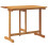 VidaXL vidaXL Folding Balcony Table Outdoor Table Dining Table Solid Wood Acacia 6