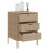 VidaXL vidaXL Gartenschrank Beige 55x59x80 cm Poly Rattan 5