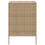 VidaXL vidaXL Gartenschrank Beige 55x59x80 cm Poly Rattan 8