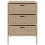 VidaXL vidaXL Gartenschrank Beige 55x59x80 cm Poly Rattan 7