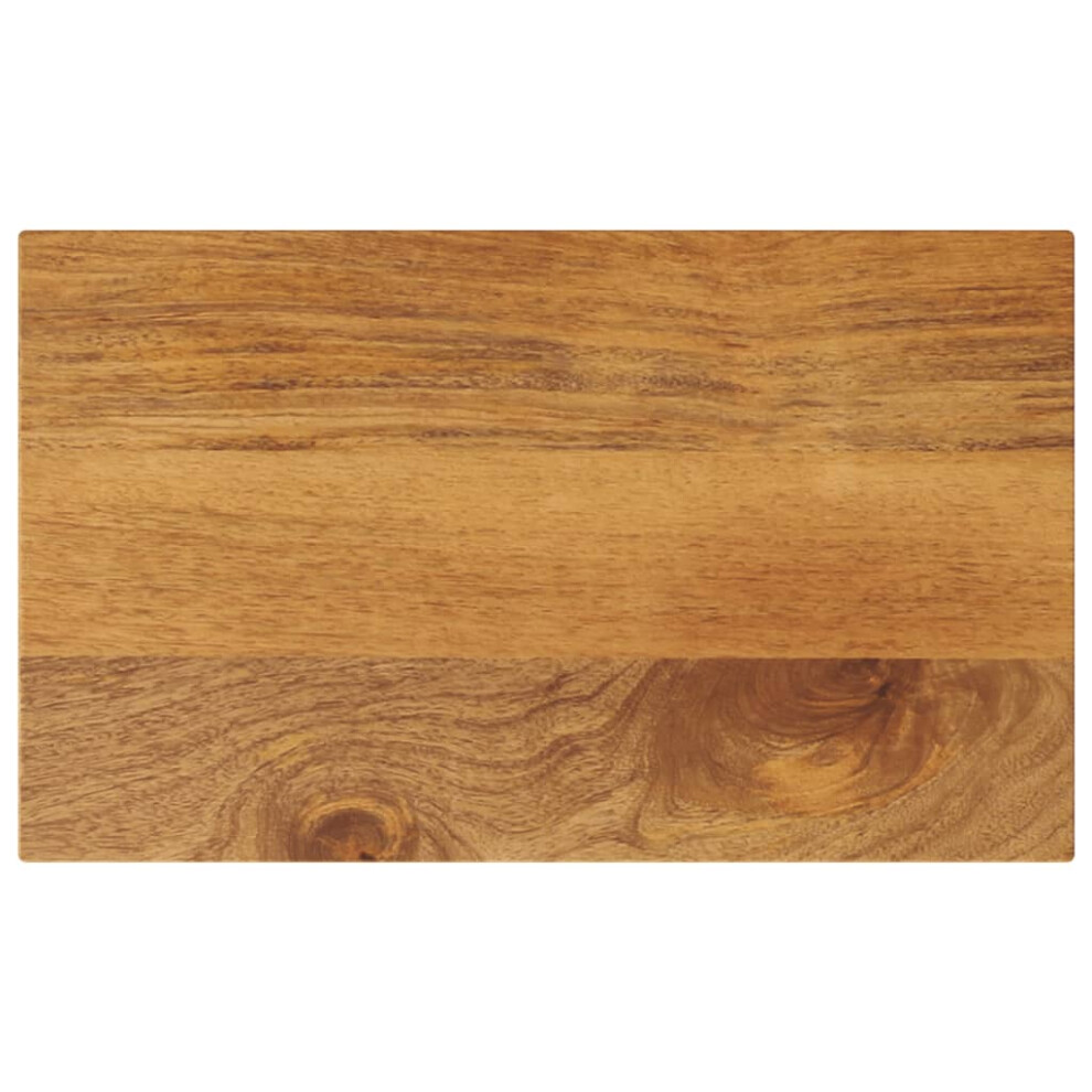 vidaXL Table Top Replacement Dining Table Top Rectangular Solid Wood Mango