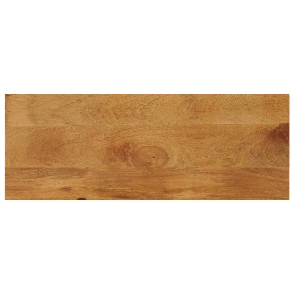 vidaXL Table Top Replacement Dining Table Top Rectangular Solid Wood Mango