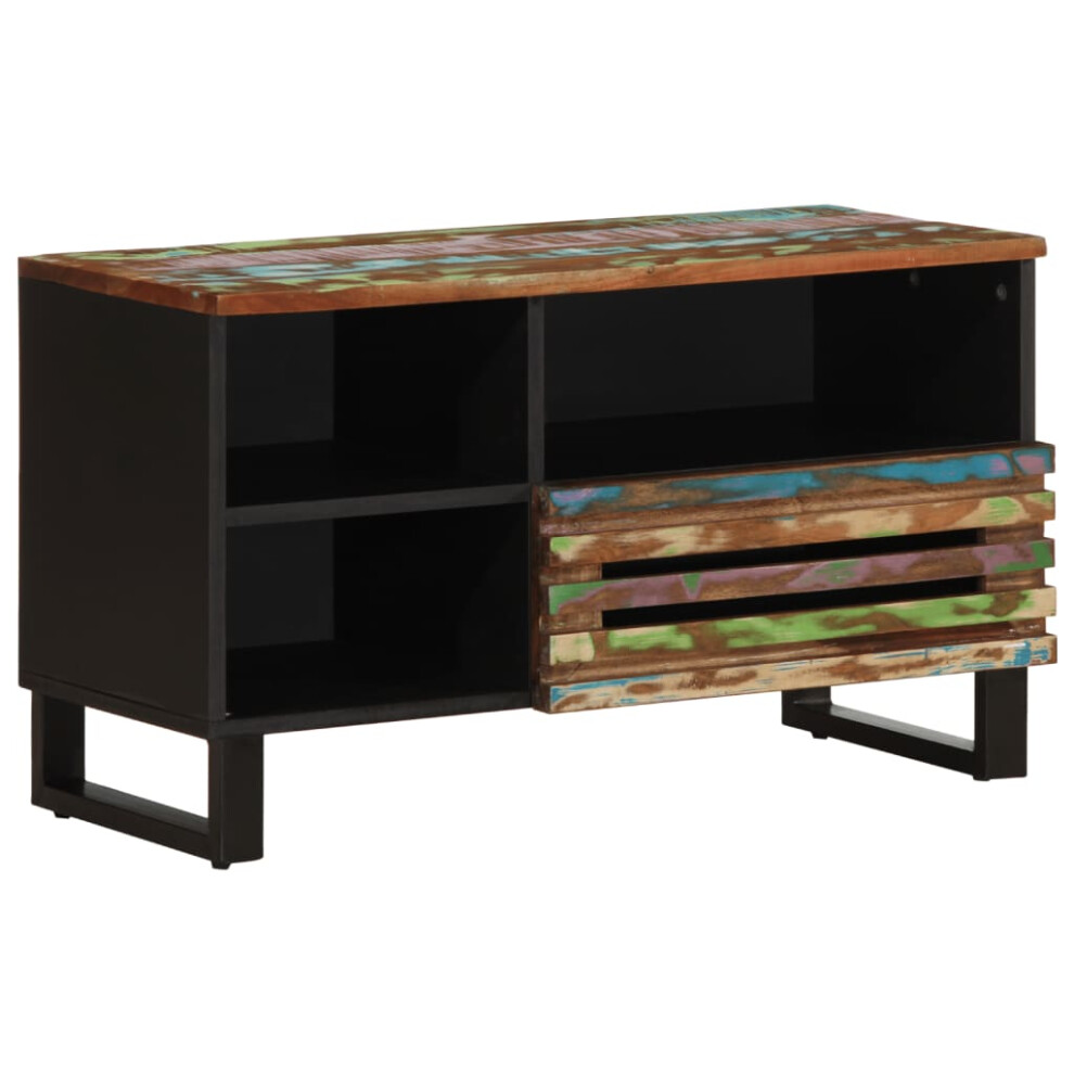 Vidaxl Tv Cabinet Tv Stand Entertainment Centre Tv Unit Solid Wood Acacia