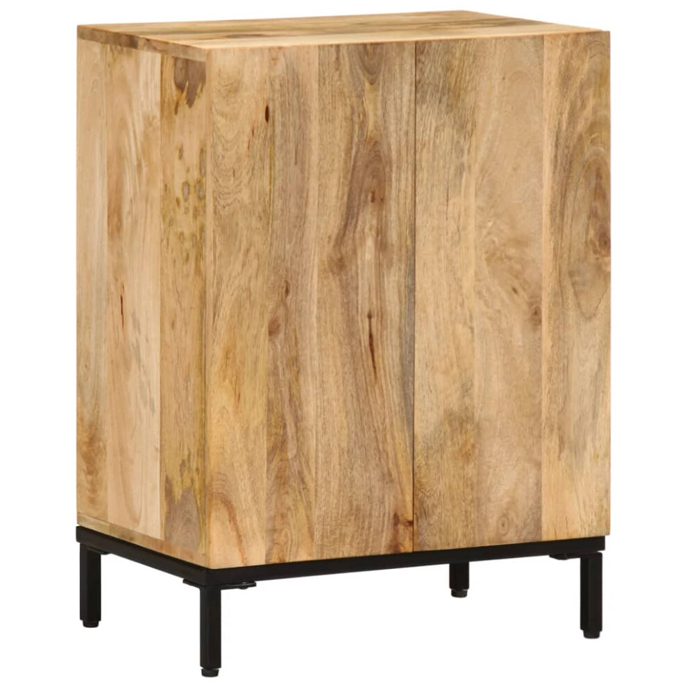 vidaXL Sideboard Side Cabinet Storage Cupboard Highboard Solid Wood Mango