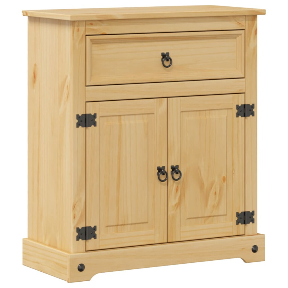 vidaXL Bathroom Cabinet Sink Unit Storage Cabinet Cupboard Solid Wood Pine