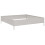 VidaXL vidaXL Hochbeet 100x100x26 cm Edelstahl 6
