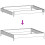 VidaXL vidaXL Hochbeet Anthrazit 100x100x33,5 cm Stahl 8