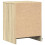 VidaXL vidaXL Bedside Cabinets&LED Lights Bed Table 2 pcs Sonoma Oak Engineered Wood 8