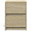 VidaXL vidaXL Bedside Cabinets&LED Lights Bed Table 2 pcs Sonoma Oak Engineered Wood 6