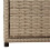 VidaXL vidaXL Gartenschrank Beige 55x59x69 cm Poly Rattan 10