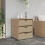 VidaXL vidaXL Gartenschrank Beige 55x59x69 cm Poly Rattan 3