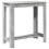 VidaXL vidaXL Bar Table Kitchen Pub Table Bistro Table Concrete Grey Engineered Wood 2