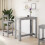 VidaXL vidaXL Bar Table Kitchen Pub Table Bistro Table Concrete Grey Engineered Wood 3