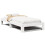 VidaXL vidaXL Bed Frame without Mattress Bed White 90x190 cm Single Solid Wood Pine 2