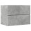VidaXL vidaXL Bathroom Cabinet Cupboard Vanity Unit Concrete Grey Engineered Wood 1