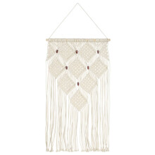 vidaXL Macrame Wall Hanger Wall Decoration Wall Hanging Dream Catcher Cotton