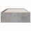 VidaXL vidaXL Bed Frame Bed Concrete Grey 75x190 cm Small Single Engineered Wood 5