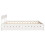 VidaXL vidaXL Bed Frame with Drawers White 180x200 cm Super King Solid Wood Pine 5