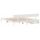 VidaXL vidaXL Bed Frame with Drawers White 180x200 cm Super King Solid Wood Pine 6