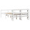 VidaXL vidaXL Senior Bed with Headboard Bed Frame White 120x190 cm Solid Wood Pine 6