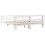 VidaXL vidaXL Bed Frame with Headboard Bed Base White 200x200 cm Solid Wood Pine 6