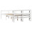 VidaXL vidaXL Senior Bed with Headboard Bed Frame White 150x200 cm Solid Wood Pine 6