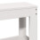 VidaXL vidaXL Senior Bed with Headboard Bed Frame White 150x200 cm Solid Wood Pine 10