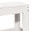 VidaXL vidaXL Bed Frame with Headboard White 150x200 cm King Size Solid Wood Pine 10
