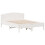 VidaXL vidaXL Bed Frame with Headboard White 150x200 cm King Size Solid Wood Pine 7