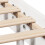 VidaXL vidaXL Bed Frame with Headboard White 150x200 cm King Size Solid Wood Pine 9