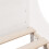 VidaXL vidaXL Bed Frame with Headboard White 150x200 cm King Size Solid Wood Pine 9