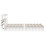 VidaXL vidaXL Bed Frame with Headboard Bed Base White 120x200 cm Solid Wood Pine 7
