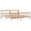 VidaXL vidaXL Bed Frame with Headboard Bed 180x200 cm Super King Solid Wood Pine 3