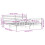 VidaXL vidaXL Bed Frame with Headboard Bed 180x200 cm Super King Solid Wood Pine 4