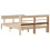 VidaXL vidaXL Bed Frame with Headboard Bed Base 150x200 cm King Size Solid Wood Pine 6