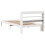 VidaXL vidaXL Bed Frame with Headboard Bed Base White 100x200 cm Solid Wood Pine 6