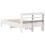 VidaXL vidaXL Bed Frame with Headboard Bed White 90x190 cm Single Solid Wood Pine 6